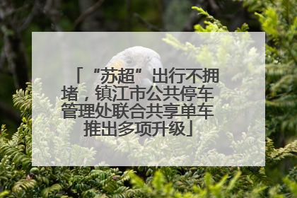 “苏超”出行不拥堵，镇江市公共停车管理处联合共享单车推出多项升级